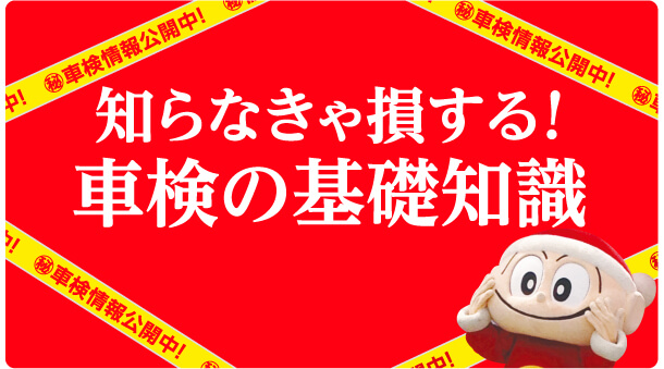 知らなきゃ損する車検の基礎知識
